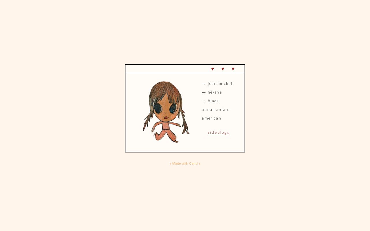 Carrd profile picture for @motels